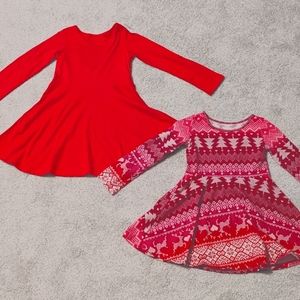 Christmas holiday skater dress bundle
